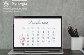 Read more about the article 5 online session of SYNERGIA – December 14th and 21st, 2020